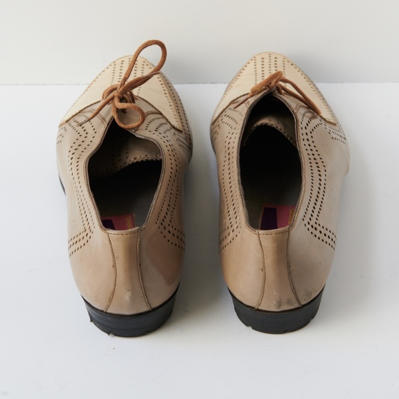 80s - SUSAN BENNIS - WARREN EDWARDS - Shoes - Men\'s - 10 - Tan Leather